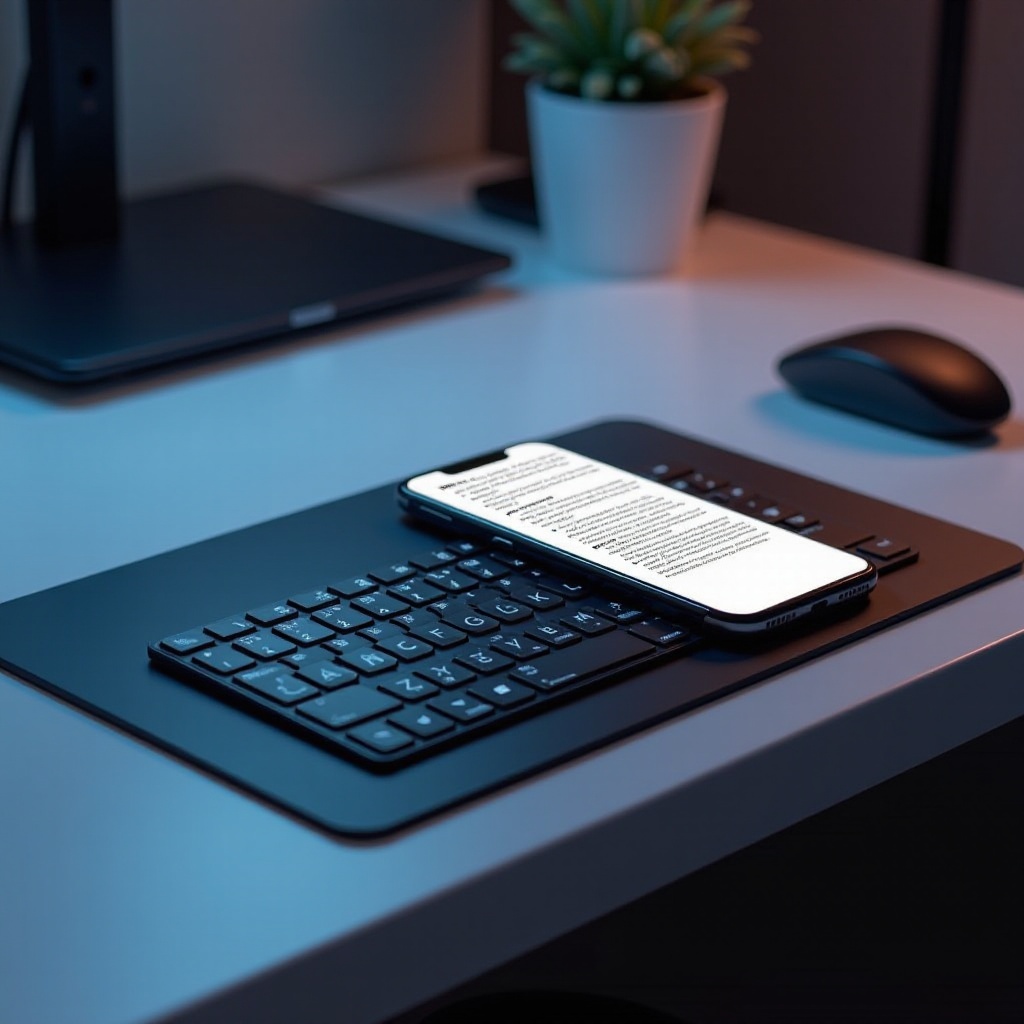 clavier physique pour smartphone