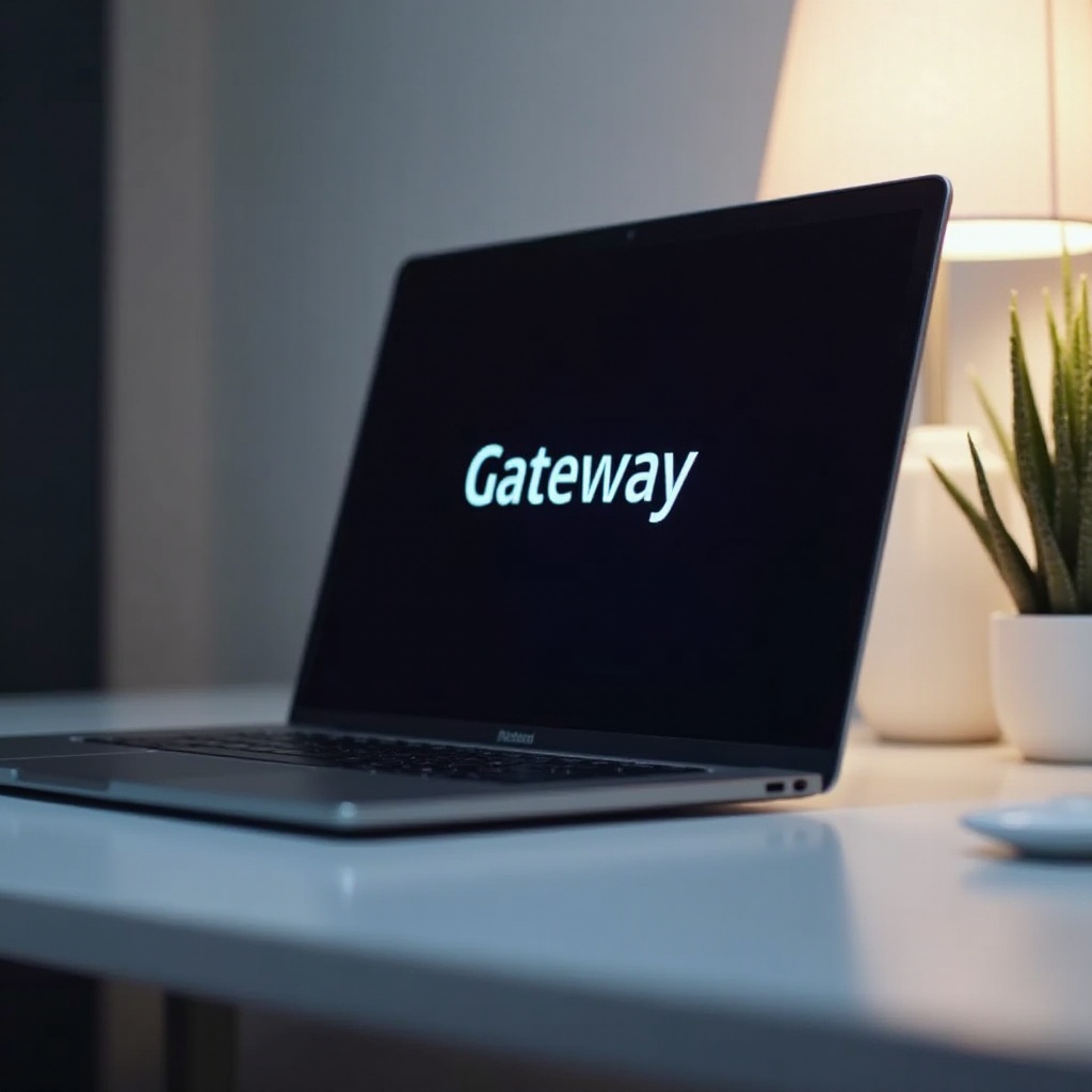 comment allumer un ordinateur portable Gateway