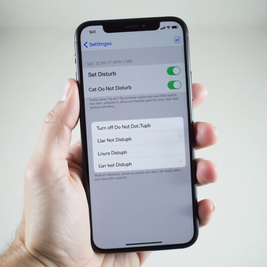 comment supprimer ne pas déranger sur iphone