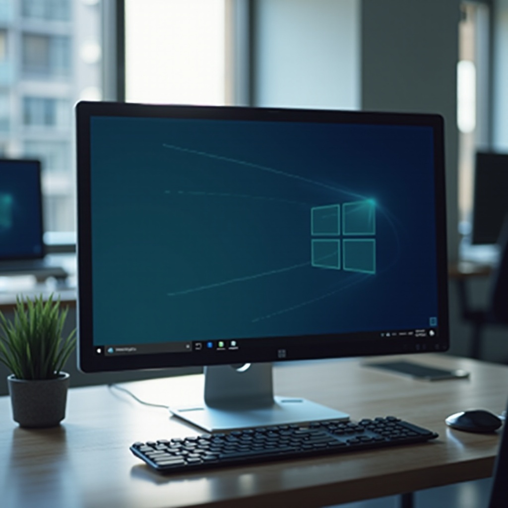 verrouillage d'écran du PC de bureau