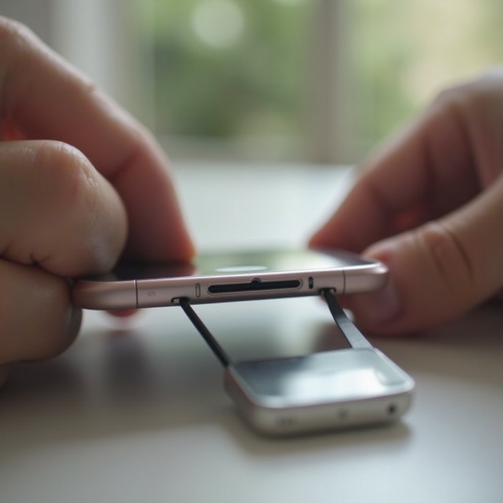 wie man den iPhone-Ladeanschluss ohne Zahnstocher reinigt