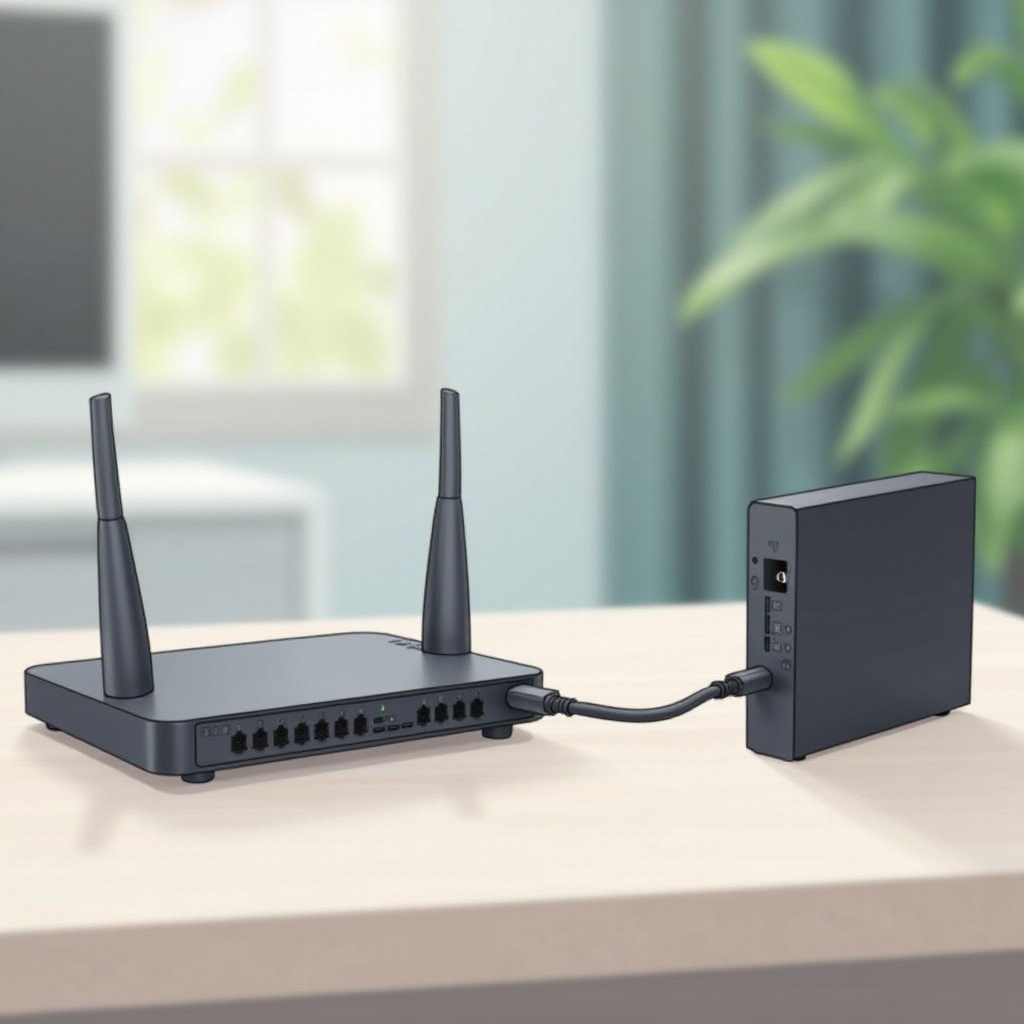 come collegare il router al modem