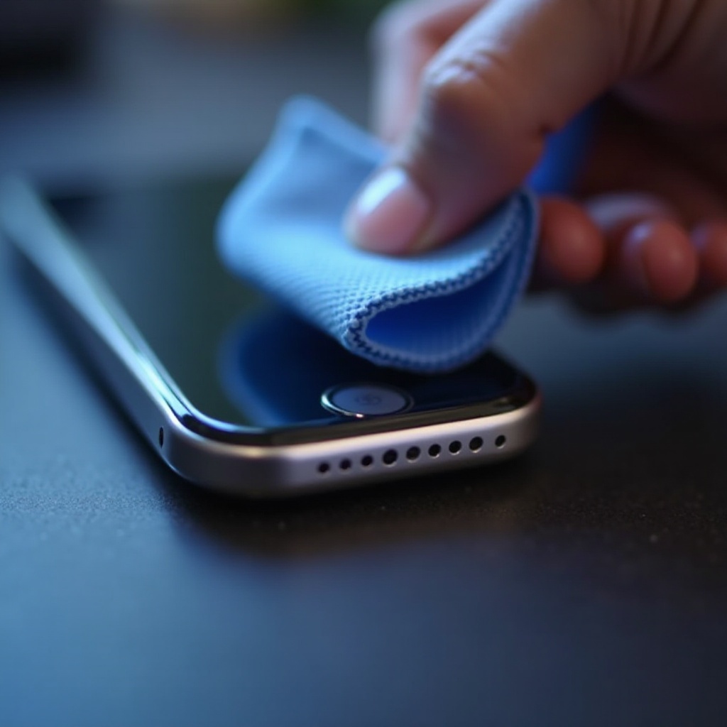 comment nettoyer le port de charge de l'iphone sans cure-dent