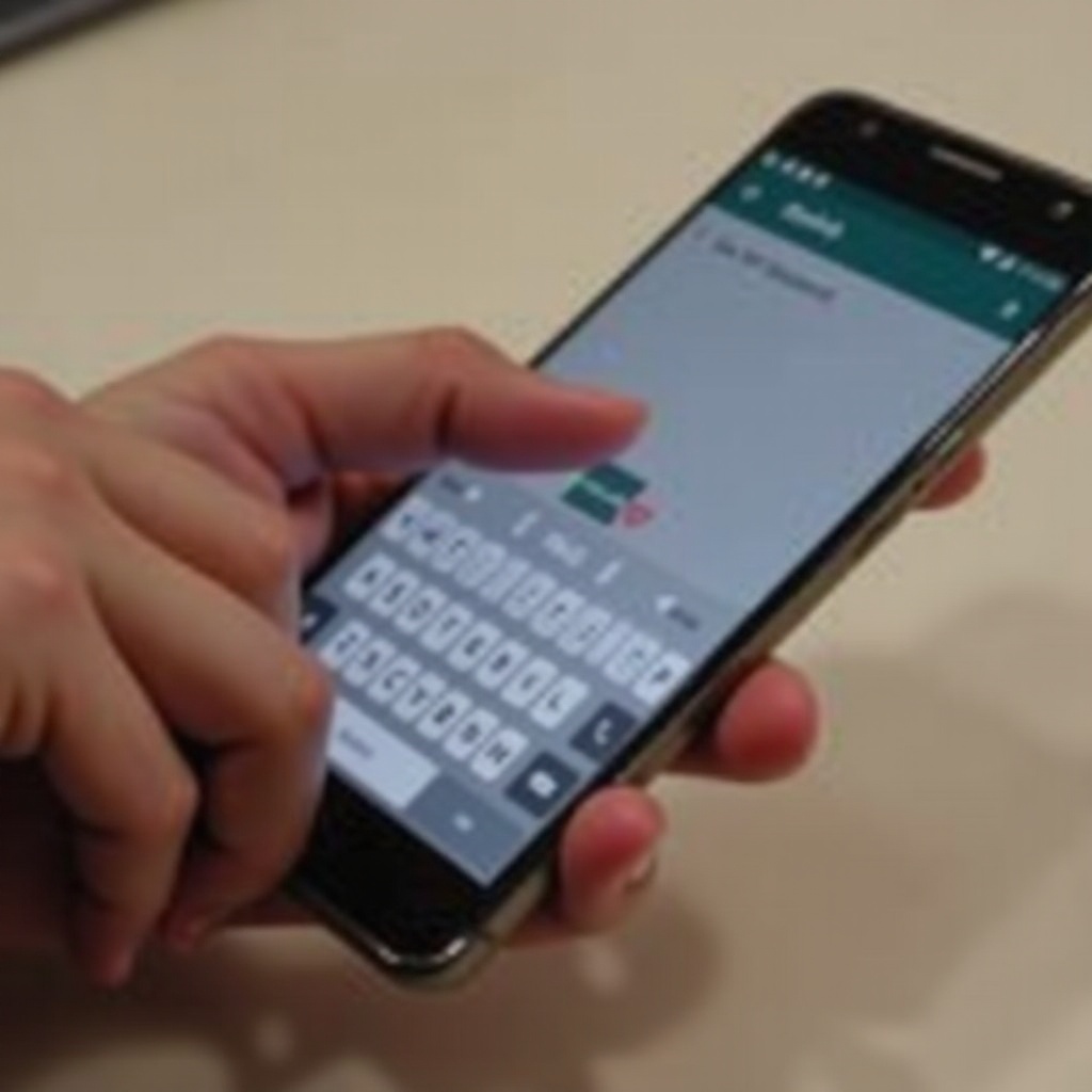 wie man Wörter von der Android-Tastatur löscht