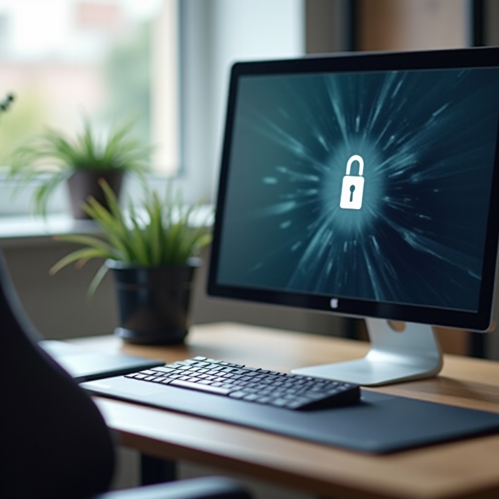 blocco schermo del PC desktop