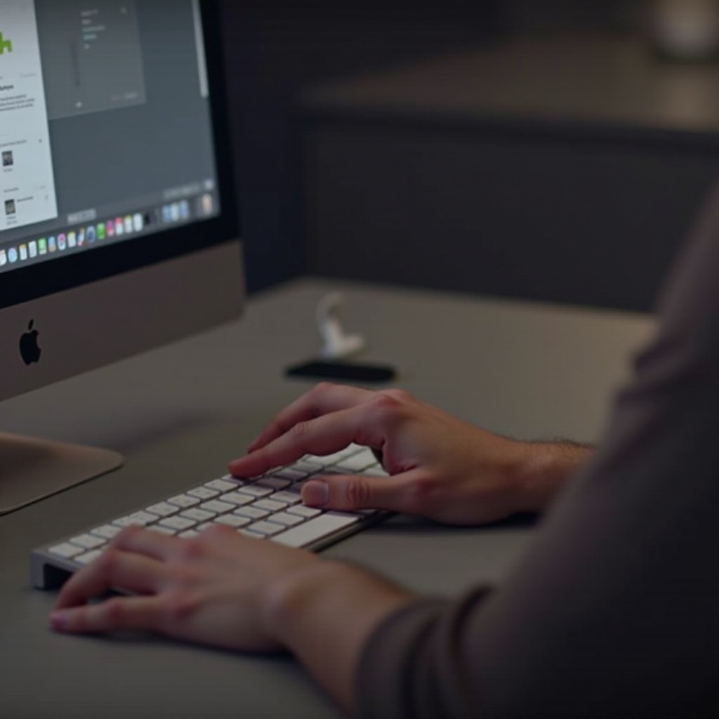 comment faire défiler entre les écrans sur mac