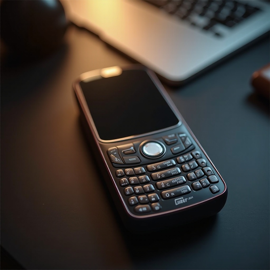 téléphone non intelligent avec clavier