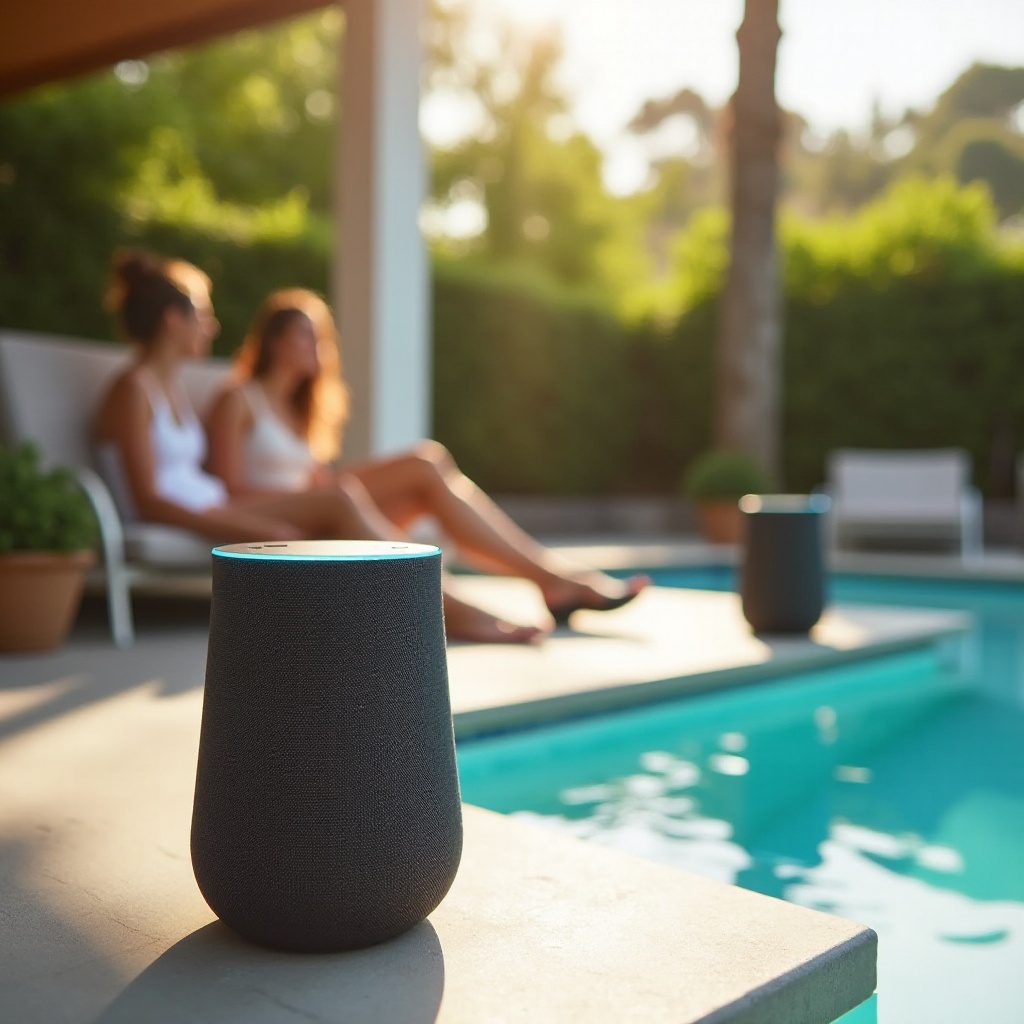 Alexa-fähige Außenlautsprecher