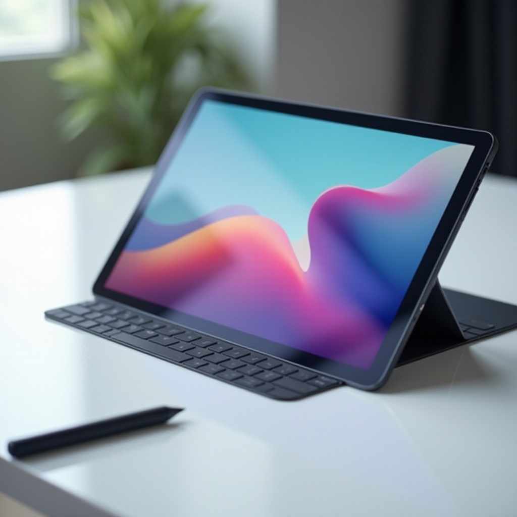 tablet Samsung con penna stilo