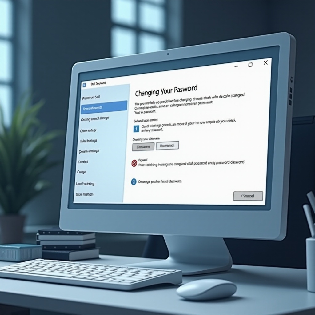 comment changer les mots de passe sur Windows 11