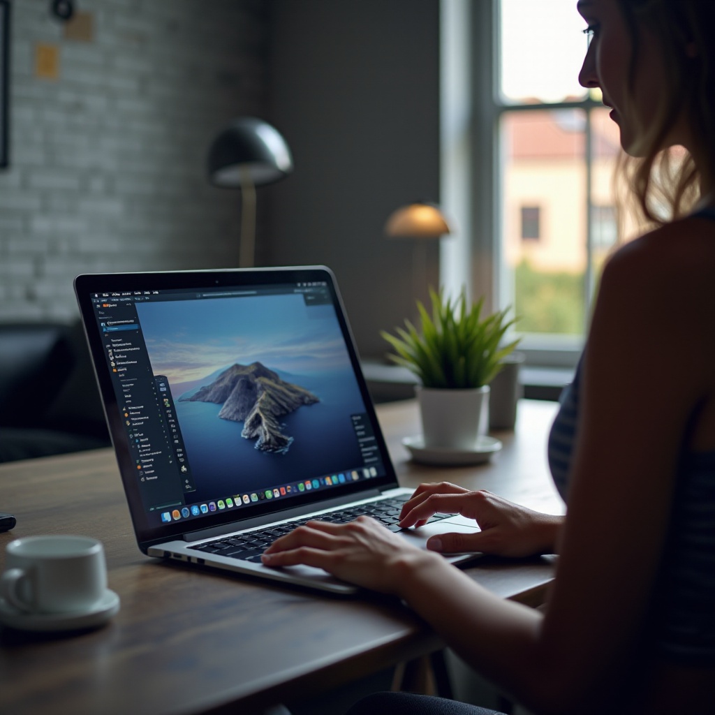 come scorrere tra gli schermi su mac